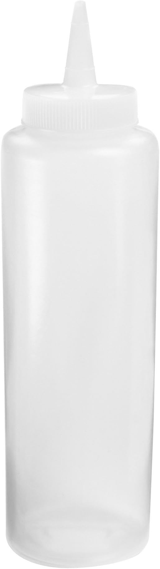 Fox Run Squeeze Bottle, 2.25 x 2.25 x 8.5 inches, Clear