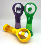 3 Pack Elite Battery Powered Handheld Water Misting Fans Personal Outdoor Cooling Fan