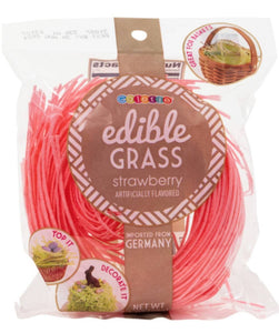Edible Candy Easter Grass Strawberry (Best By: 8/30/27)
