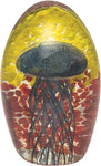 Jellyfish Glass Figurine Paperweight