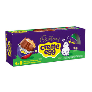 CADBURY CREME EGG 4 Pack-4.8 oz (Best By: 07/2025)