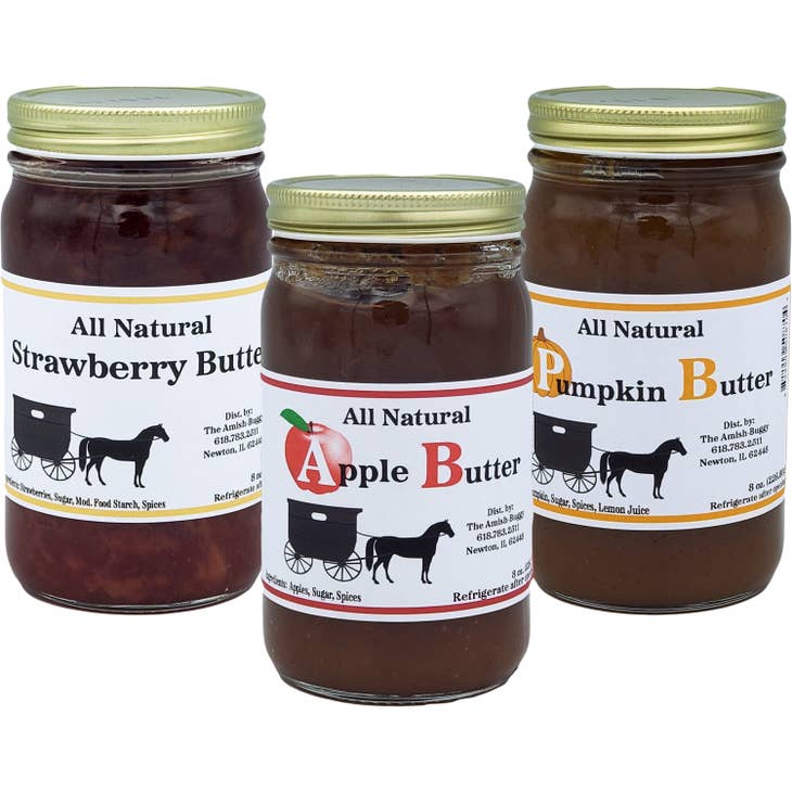 Amish Made Butters 8oz. (choose your flavor)