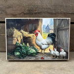 Into the Hen House Block Tabletop Sign