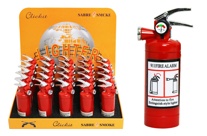 FIRE EXTINGUISHER LIGHTER WITH LED