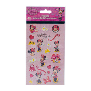 4 Sheet Minnie Mouse Stickers