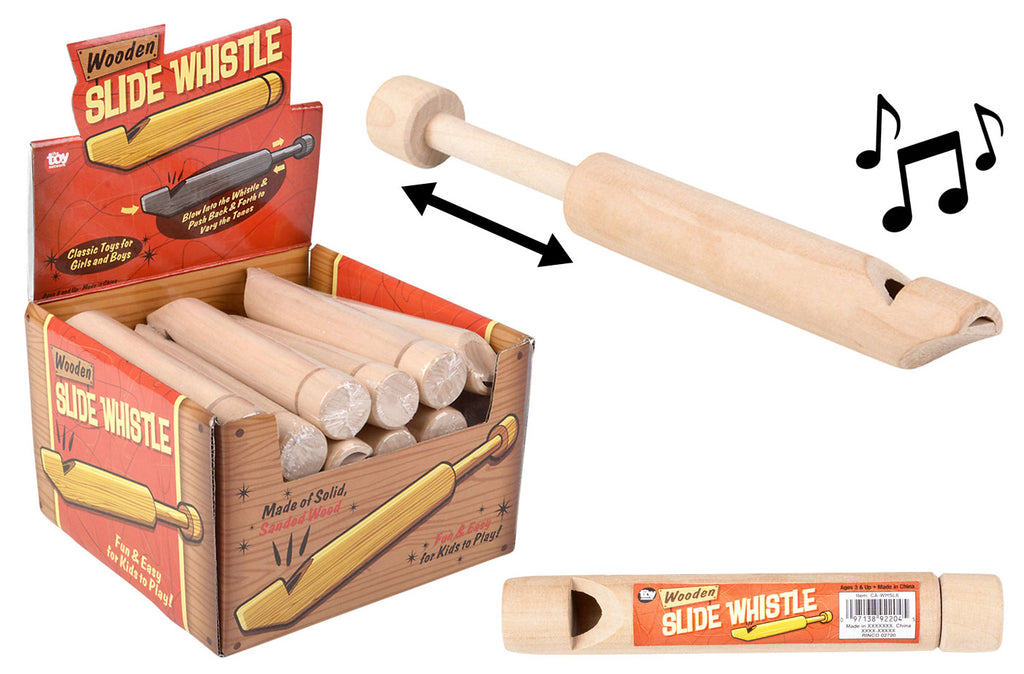 Wooden Slide Whistle (6.5")