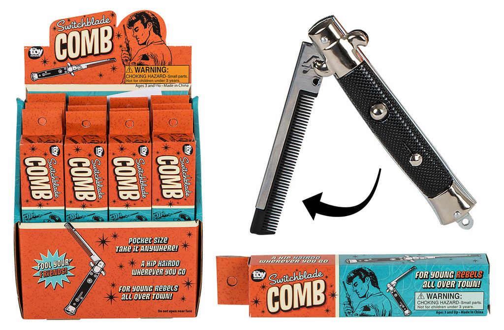 Switchblade Comb (with Retro Package)