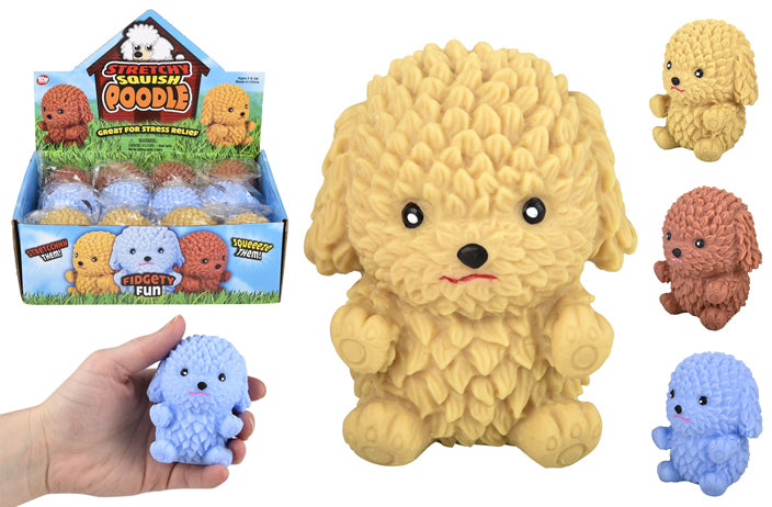 Squish Poodle (Gel) (3")
