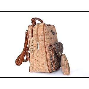 Backpack Purse with wallet for women. Casual daypack