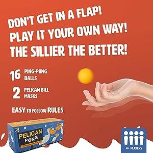 Ginger Fox - Pelican Pong, Ping Pong Ball Catching Game