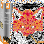 Janod Crafts – No Glue No Mess Scratch Art Animetrix Geometric Animal Designs– Creative, Imaginative, Inventive, and Developmental Play - STEAM Approach to Learning – Ages 7+