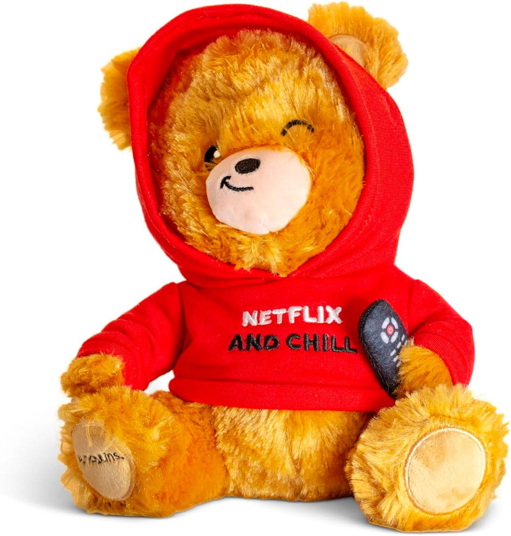 Punchkins-Teddy Bear Plushie - Netflix and Chill