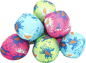 24 Pack - 3" Water Bomb Splash Balls - Water Absorbent Ball - Kids Pool Toys, Outdoor Water Activities for Kids