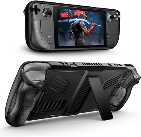 ANNAPRO Protective Case for Steam Deck, TPU Protective Case with Kickstand