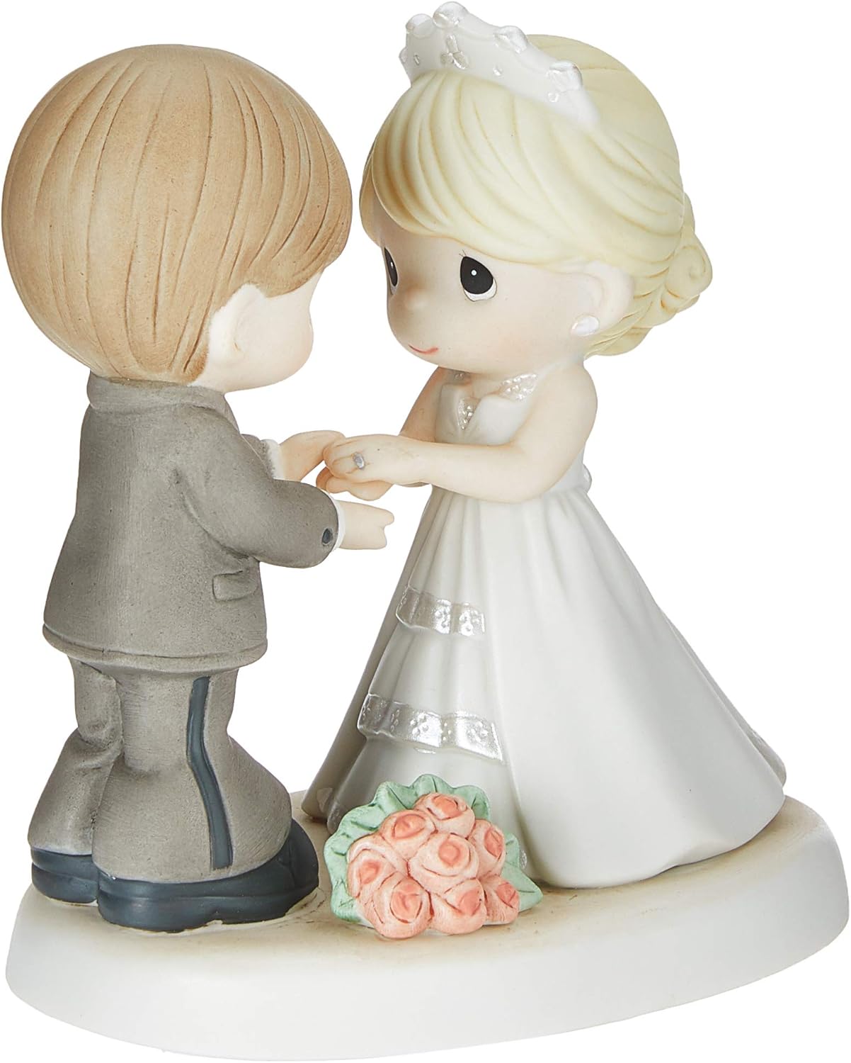 From This Day Forward Figurine, Bisque Porcelain, 5.2"x3.75"x5.5"H