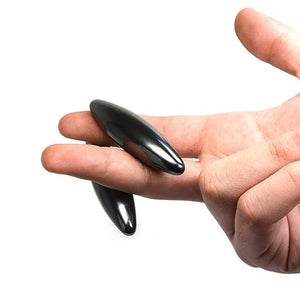 2.4” Long Hematite Zingers | Stress Relief Magnetic Fidget-2pk