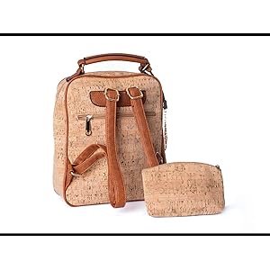 Backpack Purse with wallet for women. Casual daypack