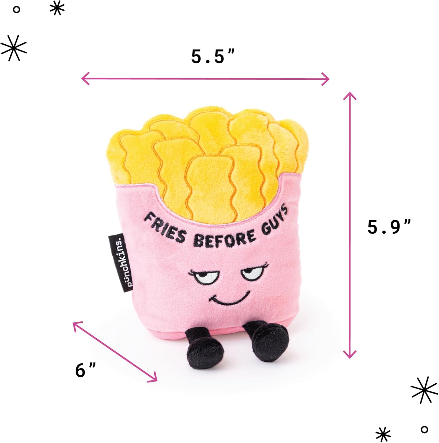Punchkins-Fries Plushie- Fries Before Guys