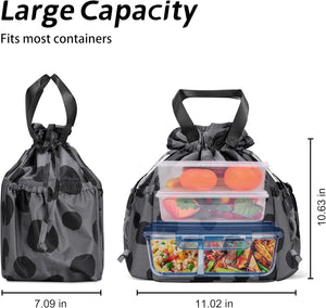 Lunch Bag for Women - Leakproof Insulated Cooler Bag for Work, Picnic, Camping, Beach - Cheetah