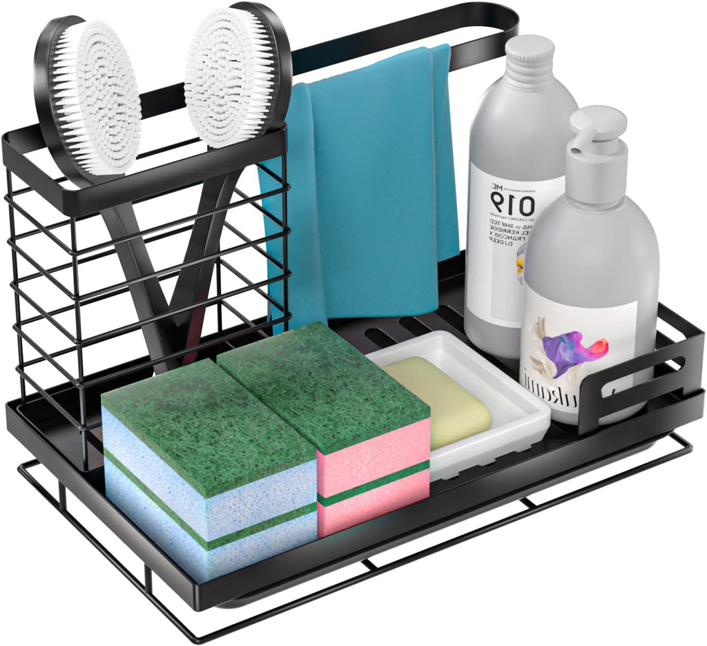 Kitchen Sink Caddy Kitchen Sink Organizer, Large Size Sponge Caddy
