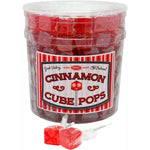 Cinnamon Cube Gourmet Lollipop (1 - Lollipop)