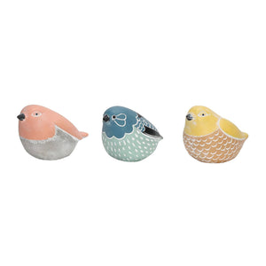 Colorful Tiny Bird Statue