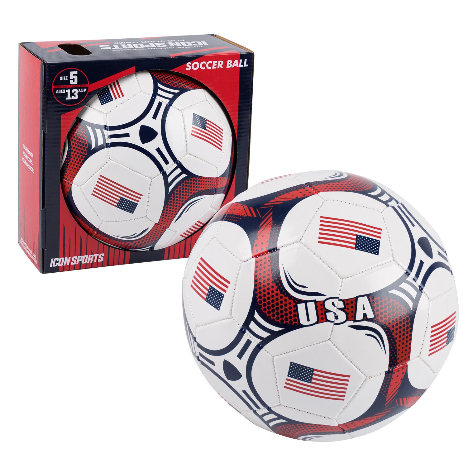 U.S.A. Soccer Ball - Official Size