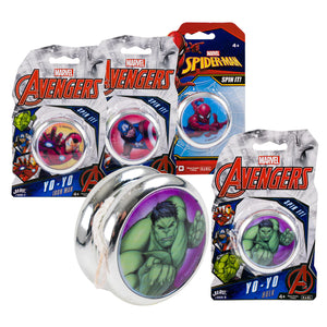 Marvel Yo-Yo Toy- 4"x6.5"- 4  Assortment