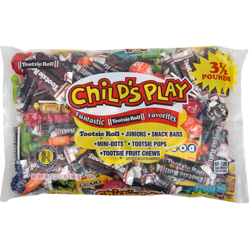 Tootsie Roll, Child's Play Candy Assorted Funtastic Favorites, 52 Ounce