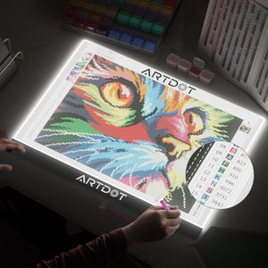 ARTDOT A3 LED Light Pad for Diamond Art Kits