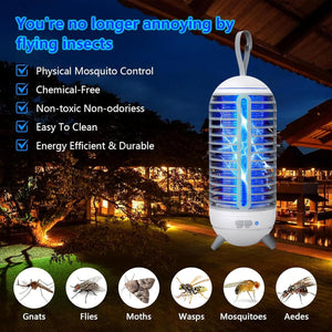 LED Light Bug Zapper - #DYW-006 - 9" USB Charging Bug Zapper
