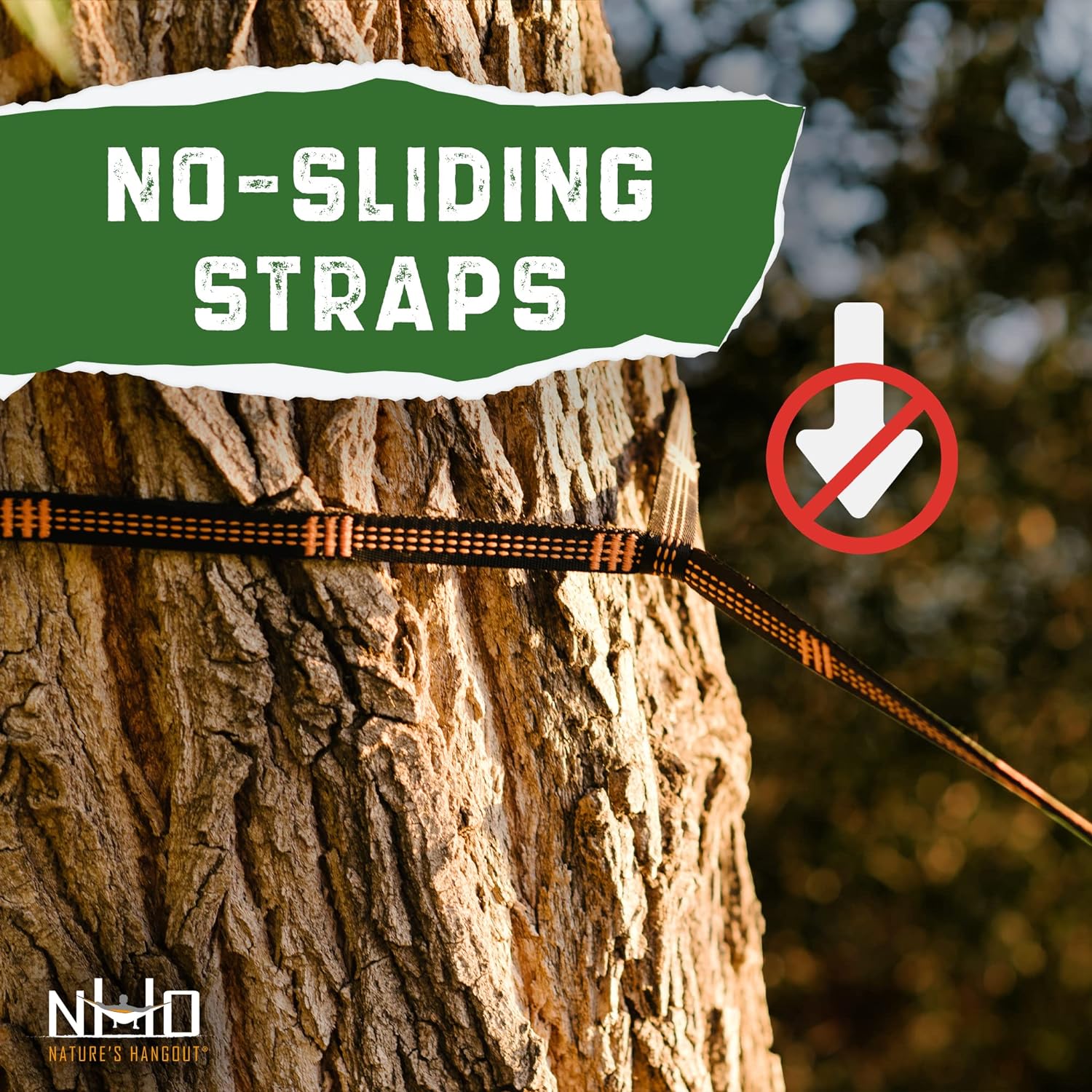 Hammock Straps for Trees with 2 Carabiners - 10 FT Tree Swing Strap - Rope Hammock 350+ LBS