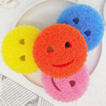 Dual Sided Sponge and Scrubber, Free Multipurpose Dishwashing, Stain & Odor Resistant Kitchen Cleaning Sponges - Multi-Functional Premium (3 PCS)