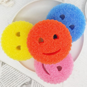 Dual Sided Sponge and Scrubber, Free Multipurpose Dishwashing, Stain & Odor Resistant Kitchen Cleaning Sponges - Multi-Functional Premium (3 PCS)