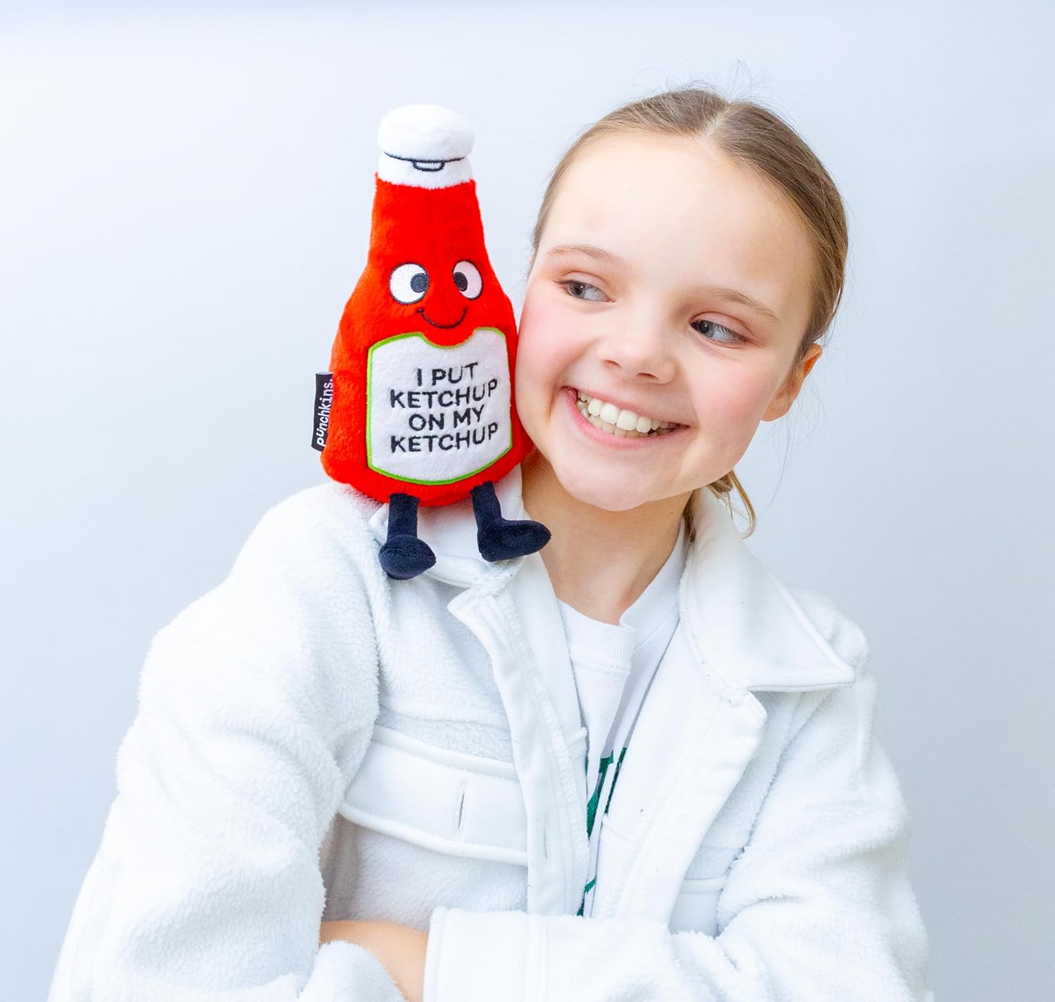 Punchkins-Ketchup Plushie - I Put Ketchup on My Ketchup