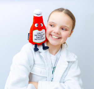 Punchkins-Ketchup Plushie - I Put Ketchup on My Ketchup