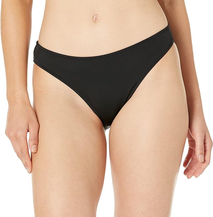 Women's Classic Bikini Swimsuit Bottom-Black- Size-5X