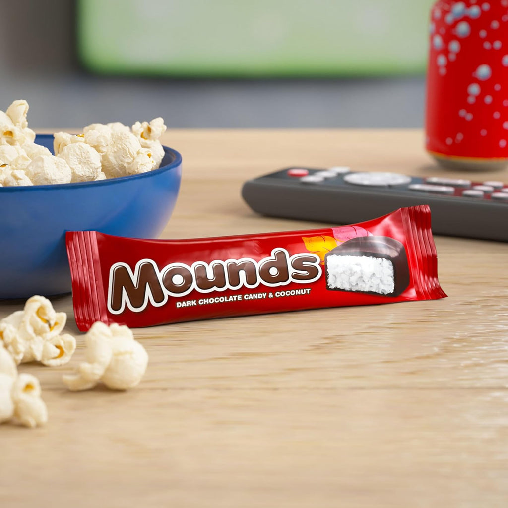 MOUNDS Coconut and Dark Chocolatey Candy Bars, 1.75 oz (Best By: 12/2025)