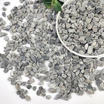2.5lbs Pea Gravel for Plants, 3/8inch Small Rocks for Succulent Cactus Plants, Natural Polished Pebbles, River Rocks for Plants, Vases, Aquariums, Gardening, Grey