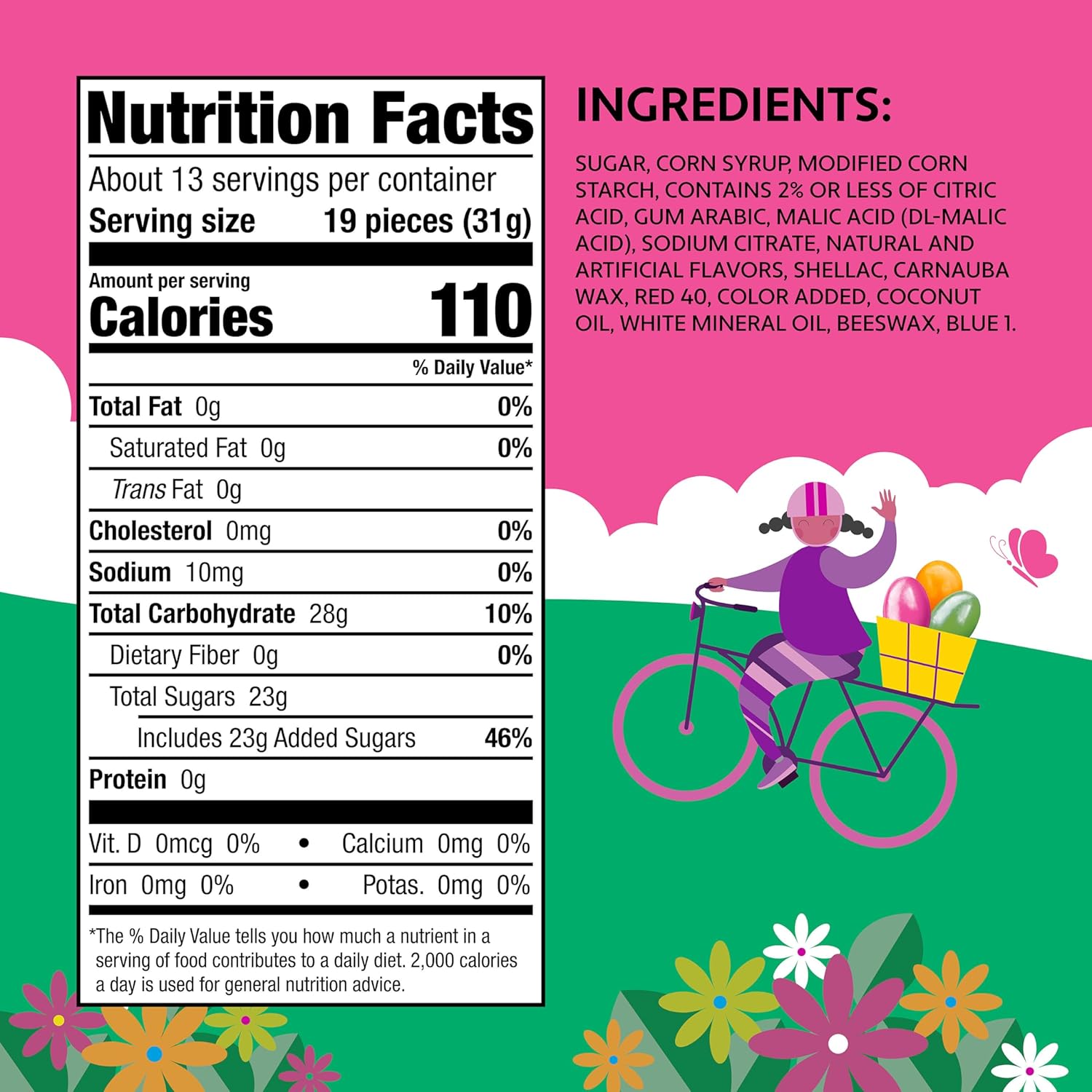 Brach's All Reds Jelly Beans, Springtime Easter Candy, 14.5 oz (Best By: 03/2026)