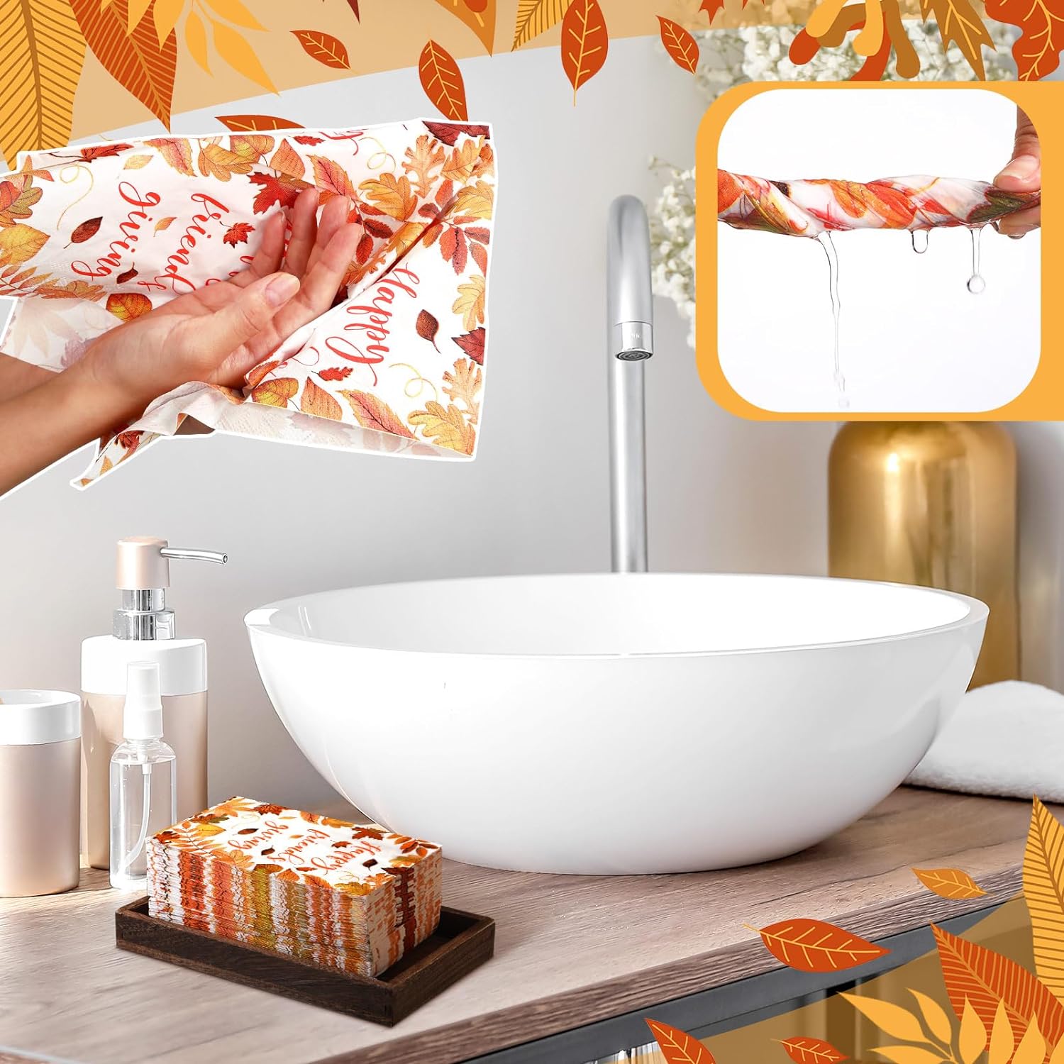 Thanksgiving guest 2025 towels