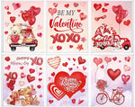 Assorted Valentines Window Clings