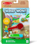 Melissa & Doug Let’s Explore Water Wow! Outdoor Adventure Deluxe Water-Reveal Pad – Reusable On The Go Travel Activity - Stocking Stuffers, Water Wow Activity Books For Toddlers Ages 3+