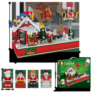 Forange STEM Block Toys - The Merry Santa #FC6003 - 940PC STEM Building Block Set