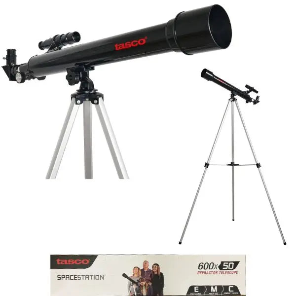 TASCO Spacestation Refractor Telescope 600x50mm With Tripod – Hooked on ...
