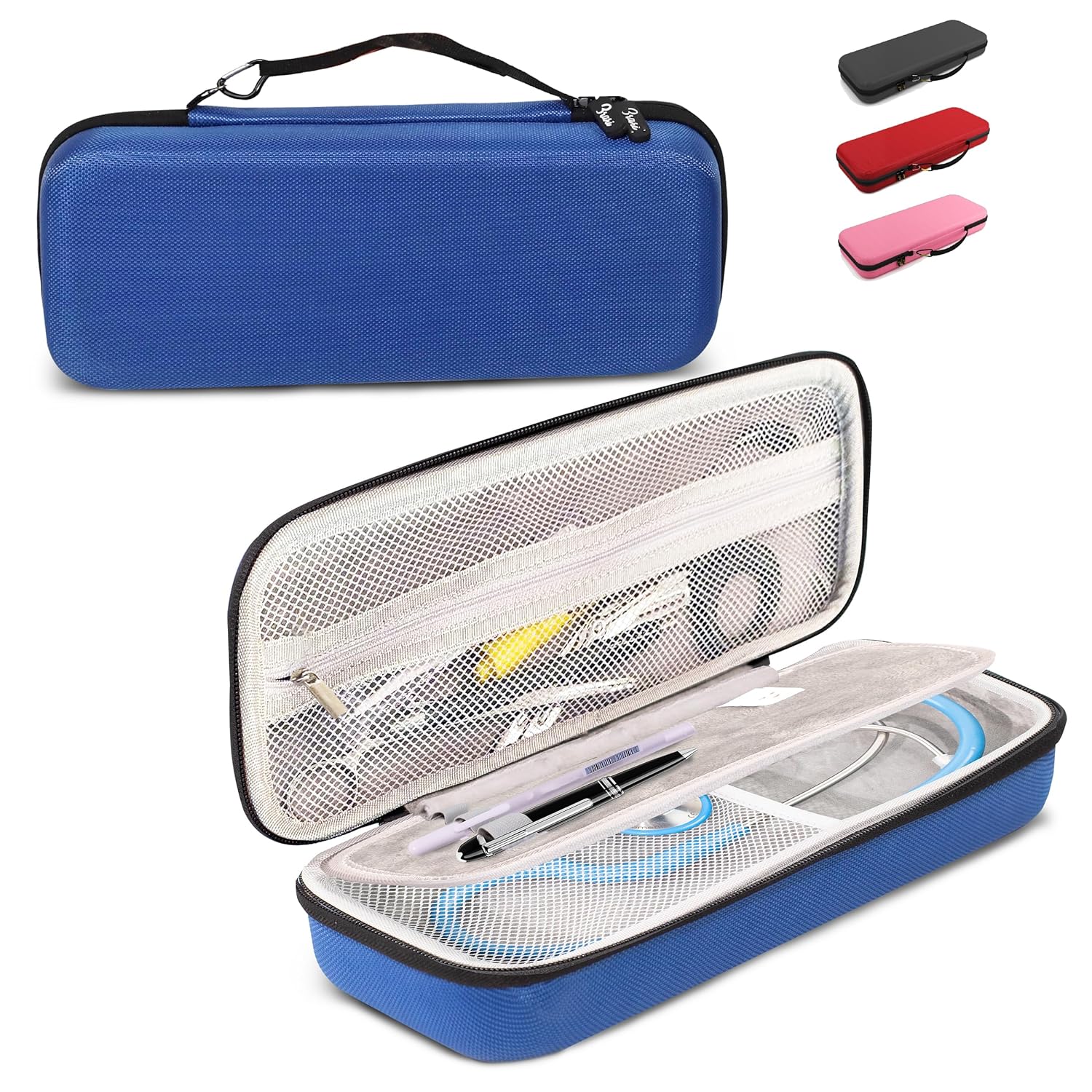 Brari-Improved Stethoscope Case. Holds All Stethoscope Sizes &Types