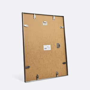 18x24 Inch Exotic Wood Picture Frame, Wenge Wood Grain Finish, Thin Modern Style