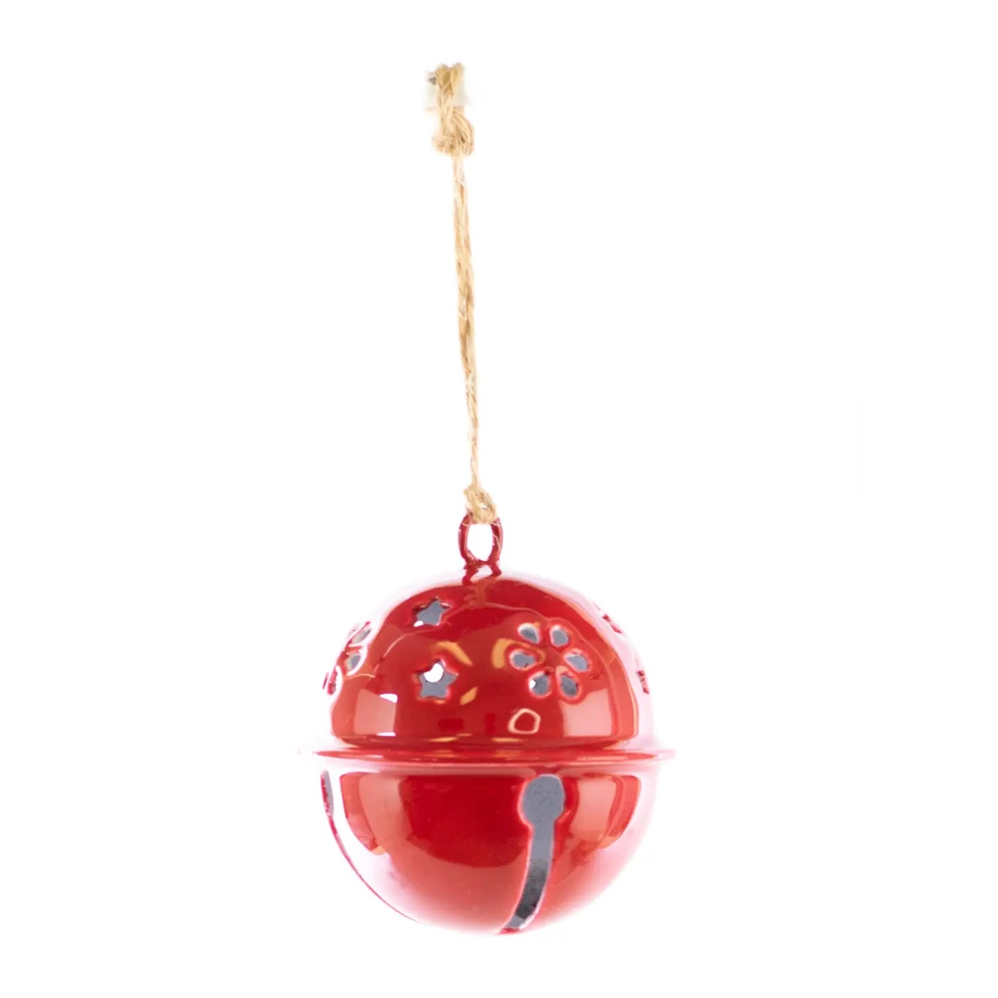 Enamel Red Bell Ornament