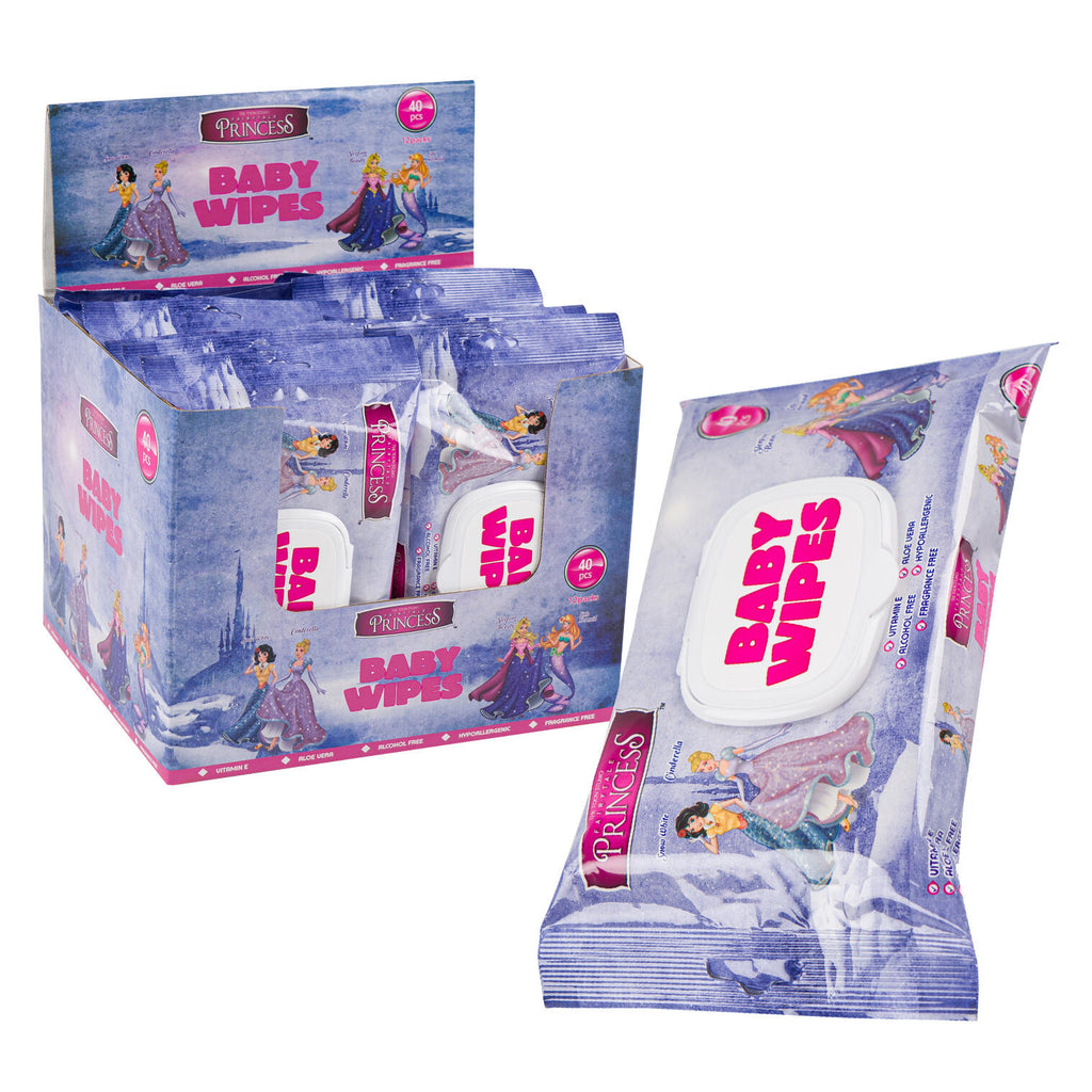 Princess 40ct Baby Wipes