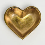 Gold Heart Trinket Bowl